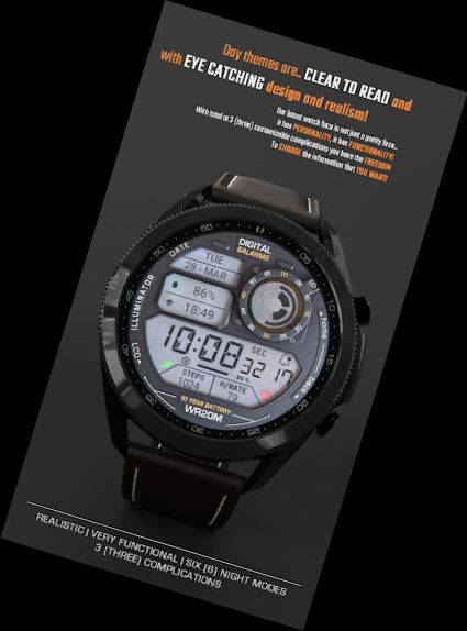 ILLUMINATOR Digital Watch face