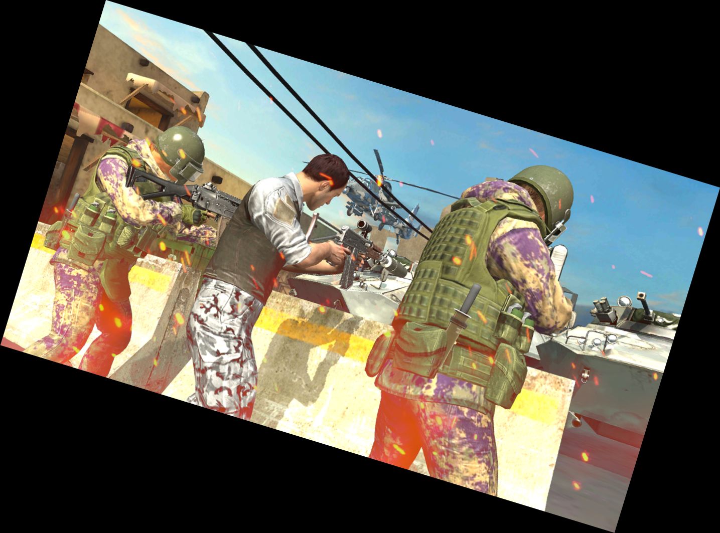 Выстрел огня: Бои стр