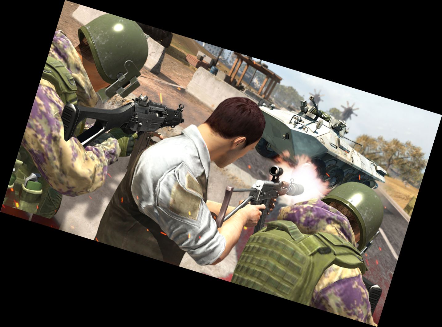 Вогнепільний Бій: Пер