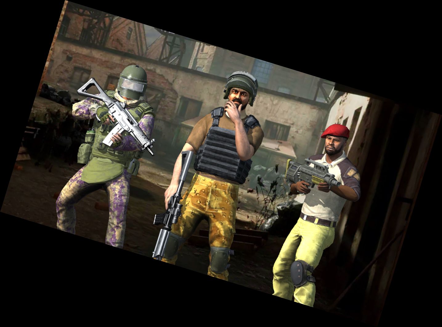 Schusswechsel: Schießkamp