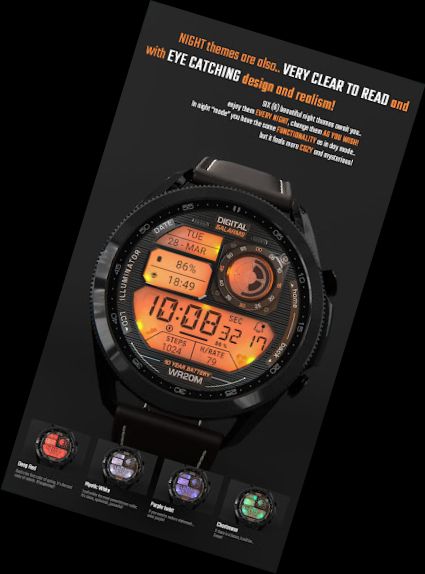 ILLUMINATOR Цифровое Watch face