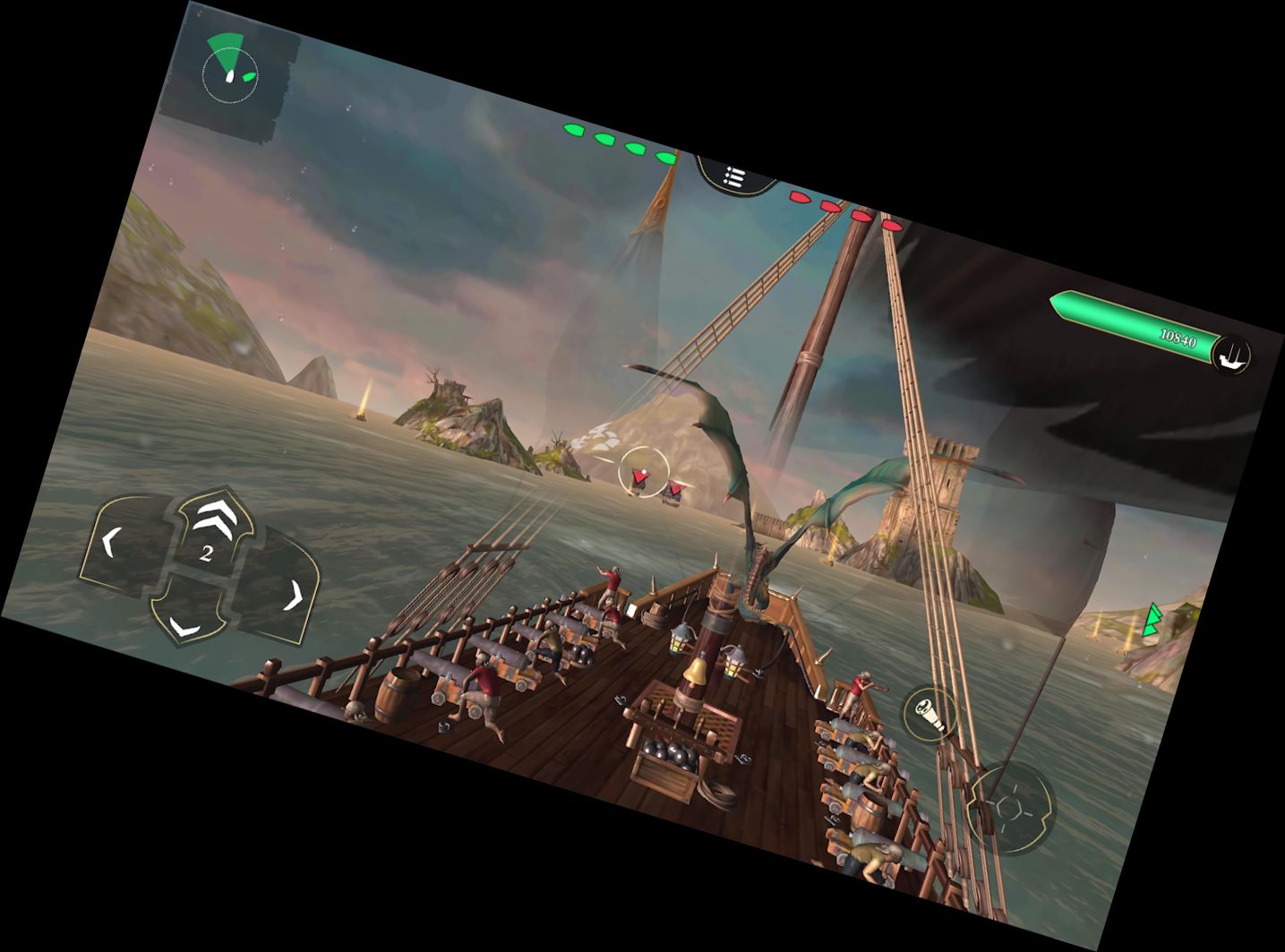 Драконские Паруса: Морской Б