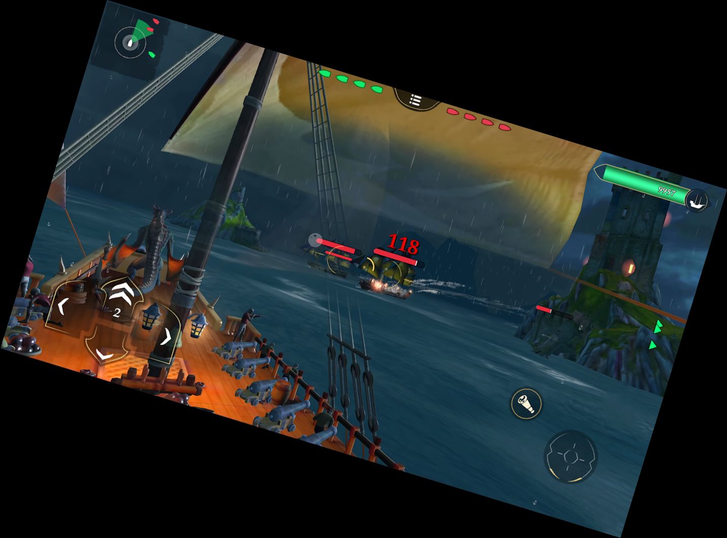 Drachensegel: Schiffsschlacht