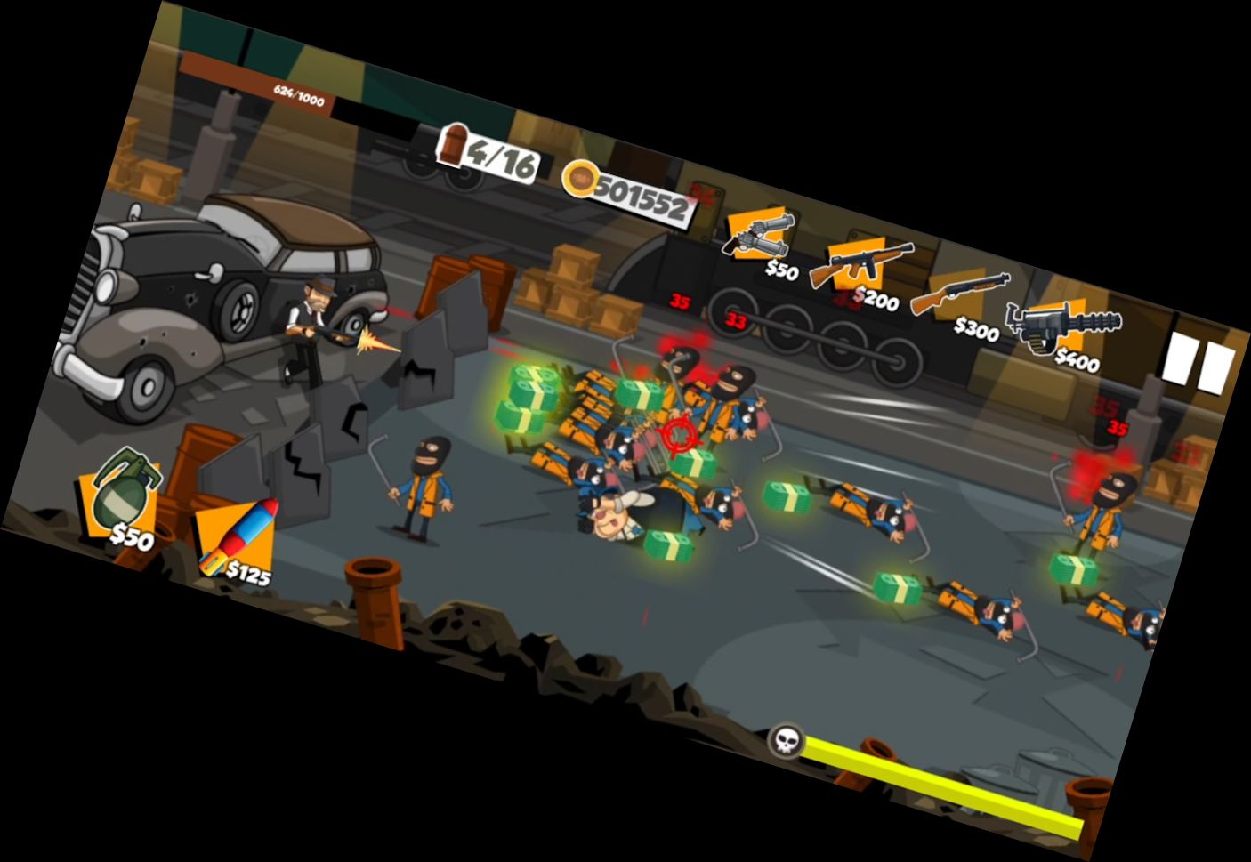 Mafia Krieg: Verteidigung