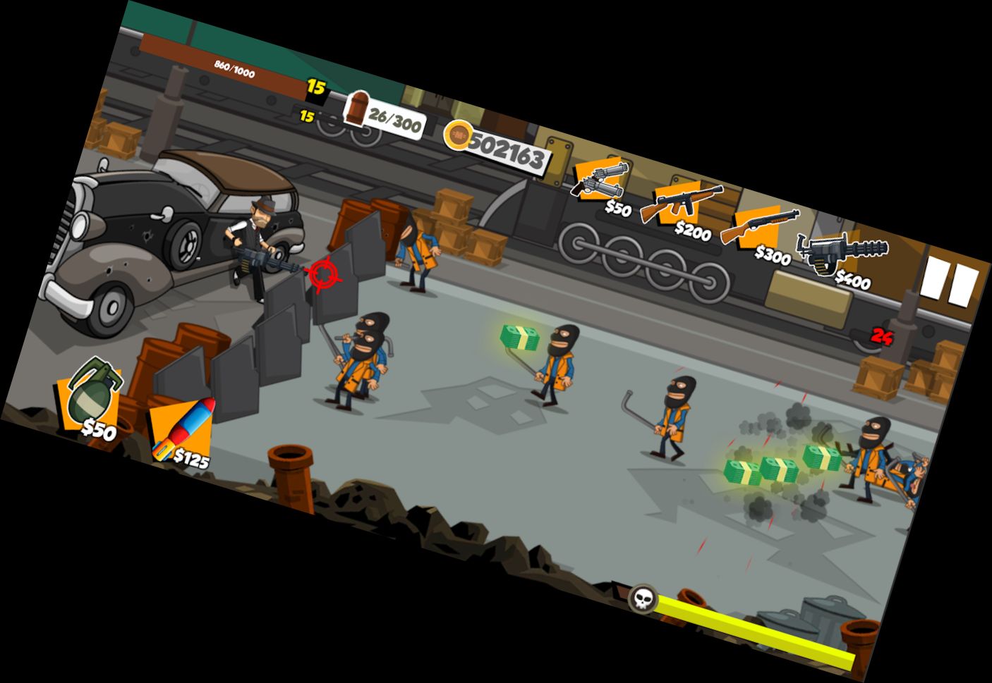 Mafia Krieg: Verteidigung