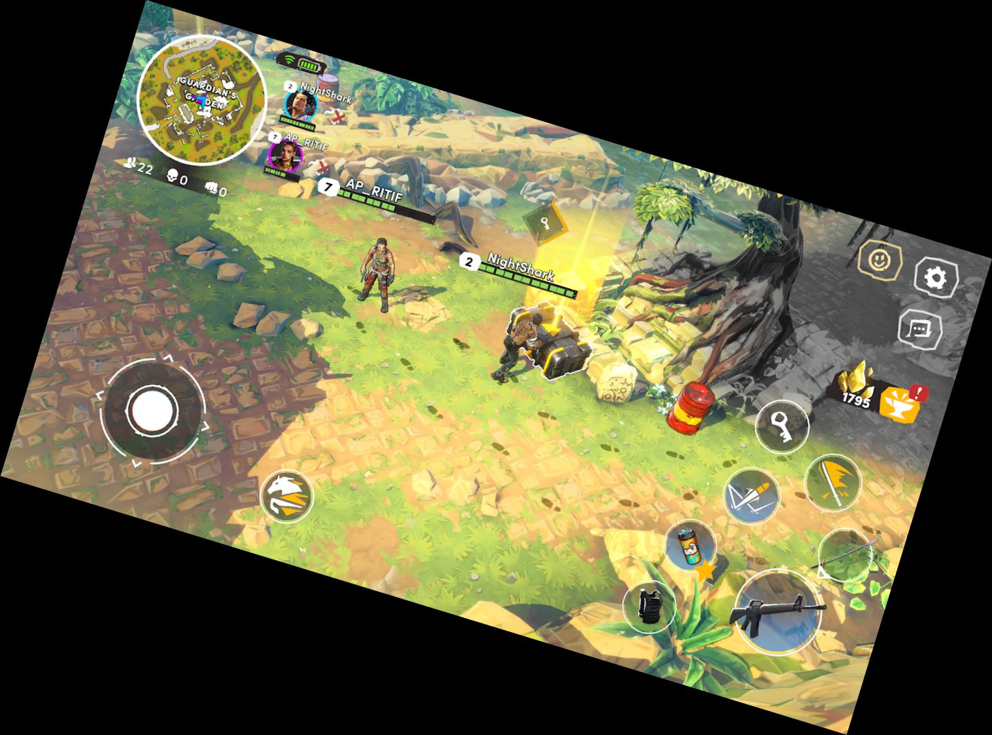 Arena Überlebende Battle Royale