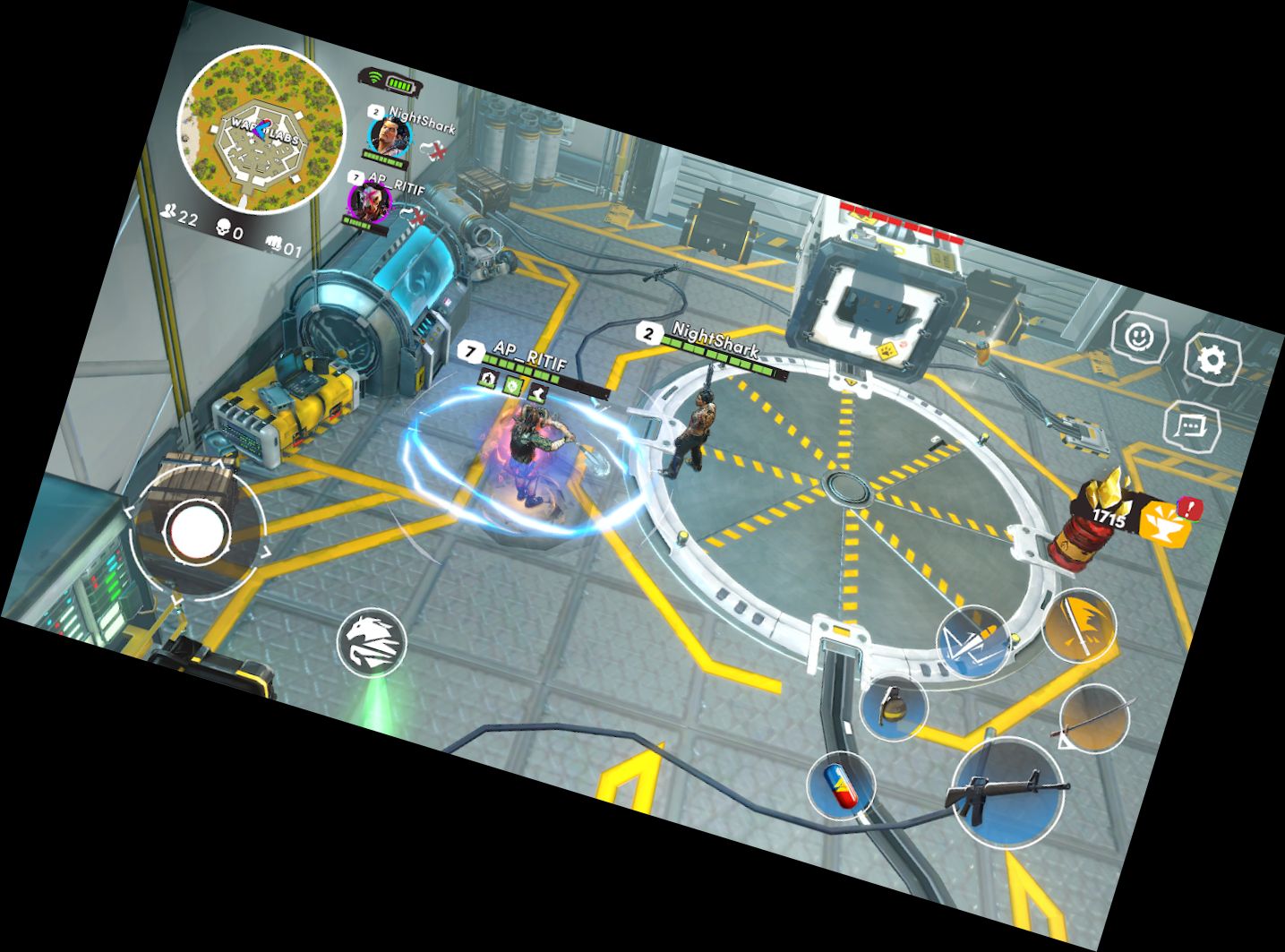 Arena Überlebende Battle Royale