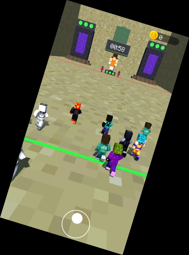 Überlebensspiel 456 Süßigkeiten