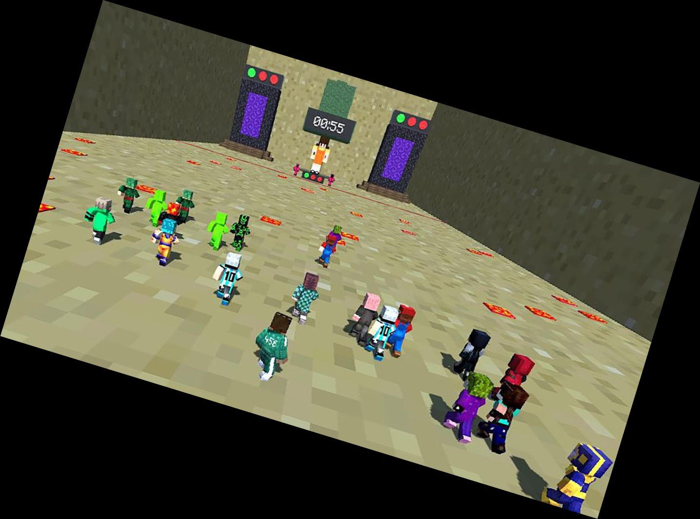 Überlebensspiel 456 Süßigkeiten