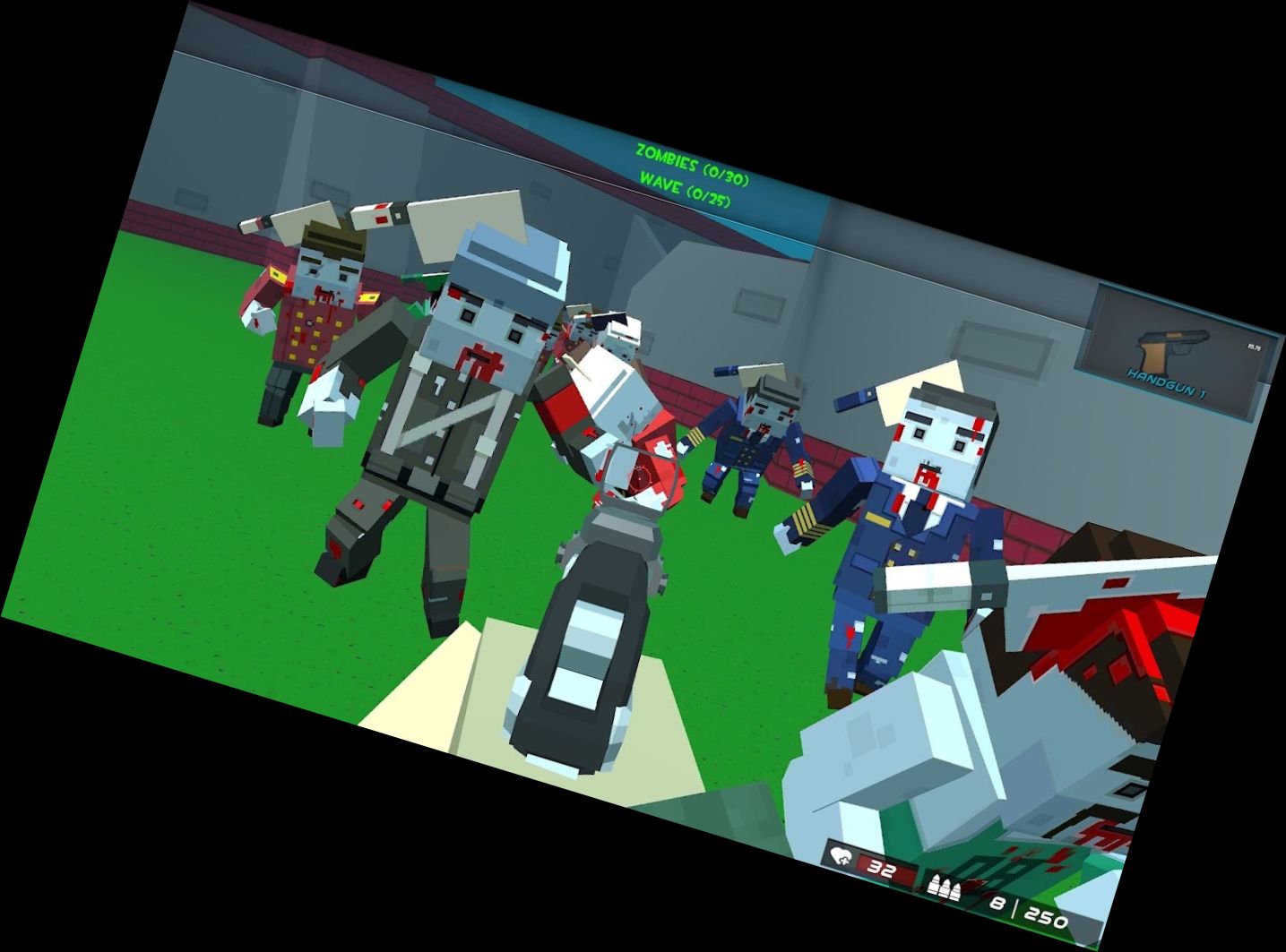 Blocky Gun Warfare Zombies