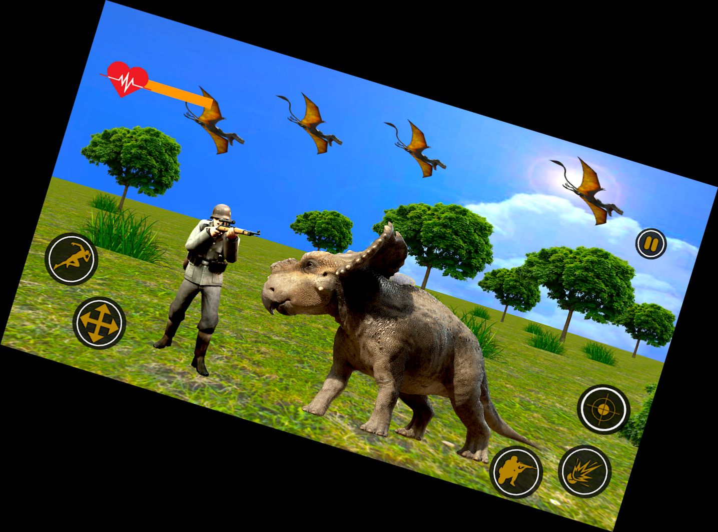 Tier-Safari Dino Schütze