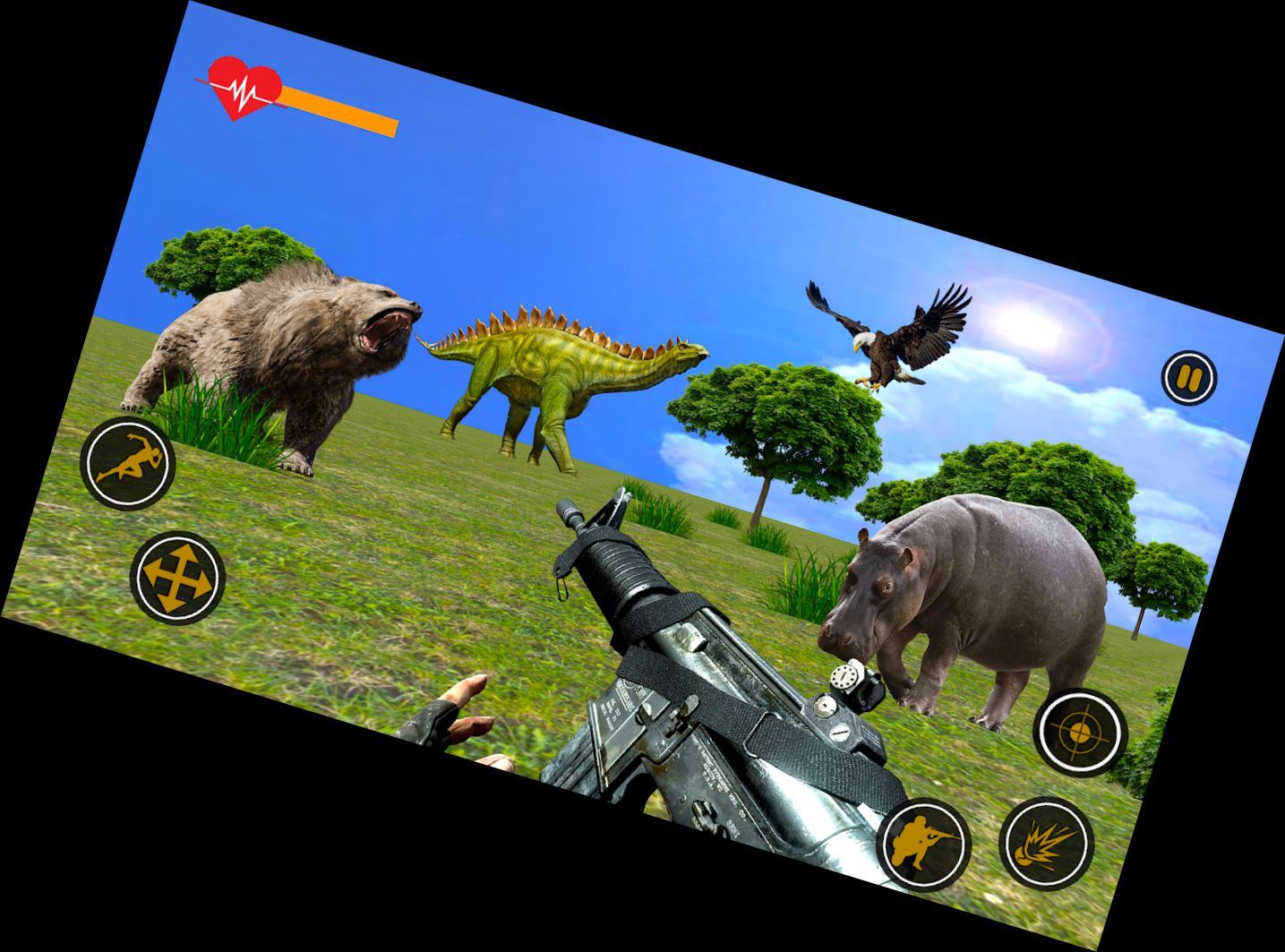 Tier-Safari Dino Schütze