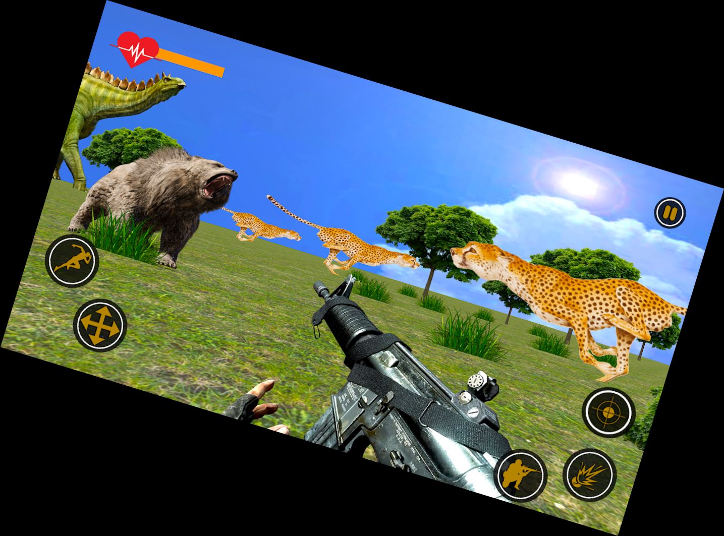 Tier-Safari Dino Schütze