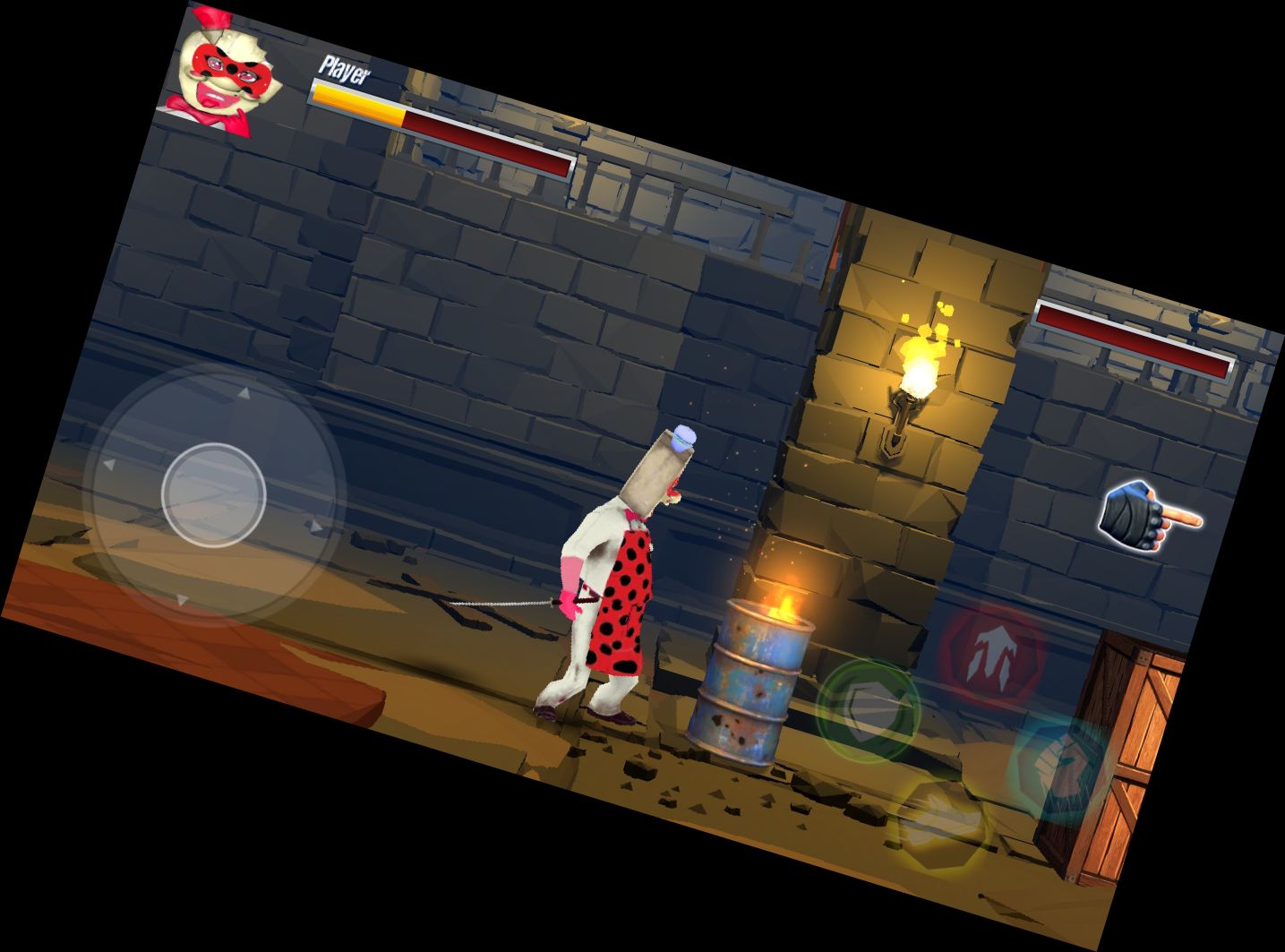 Леді лідяна борця проти С