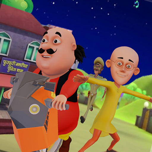 Motu Patlu Policía vs Ladrones