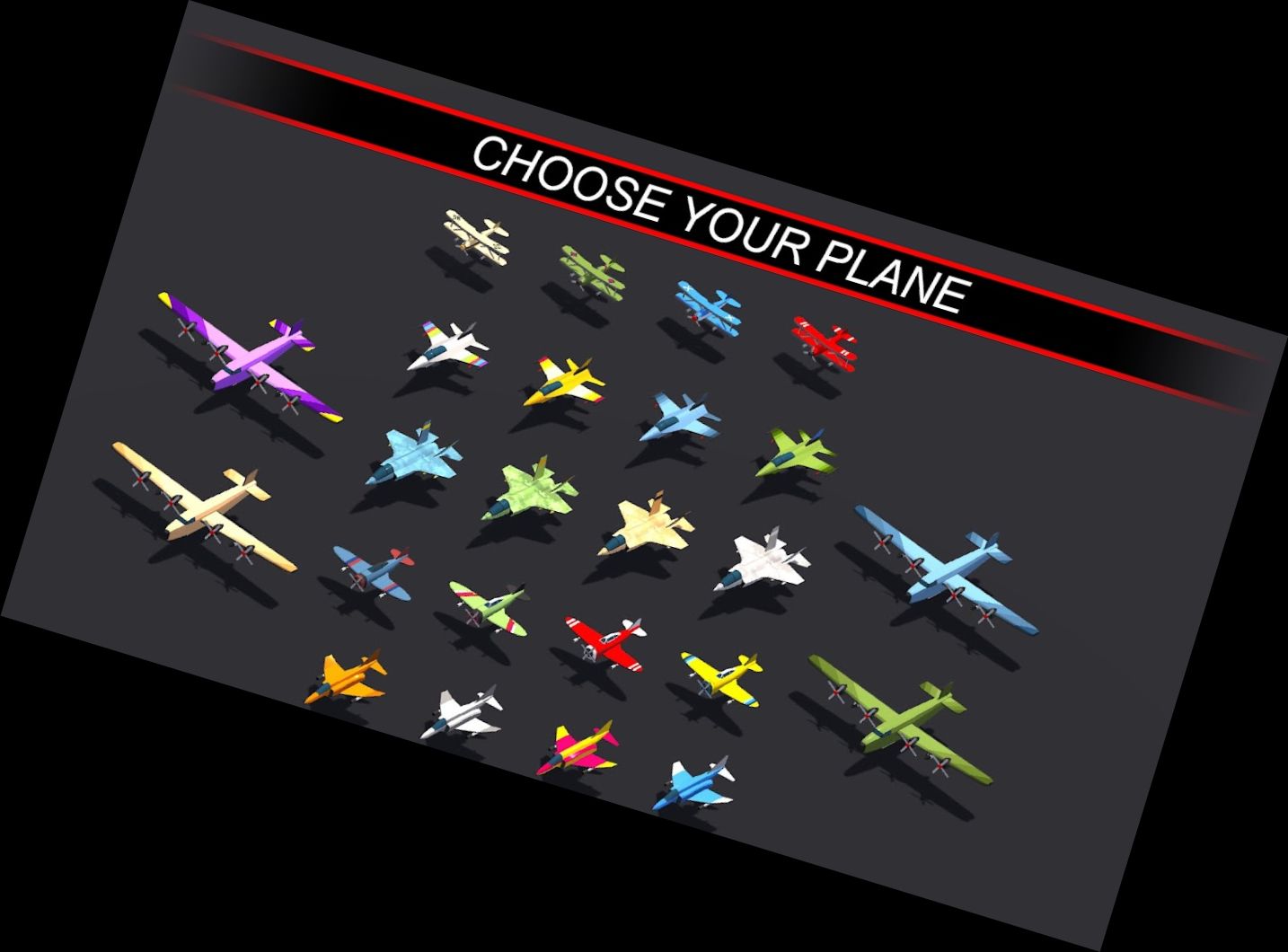 Kriegsflugzeuge Zone 1945