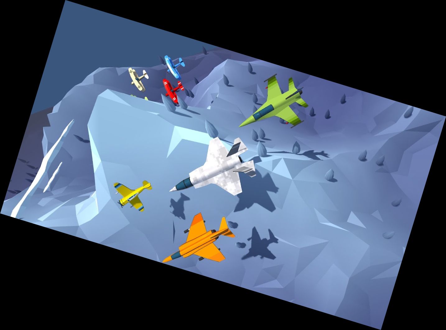 Kriegsflugzeuge Zone 1945