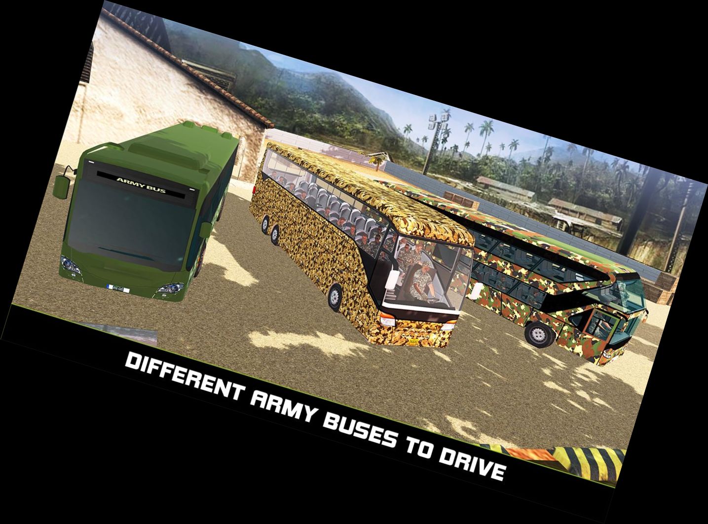 Off-Road Military Bus Cargo Transport Simulator