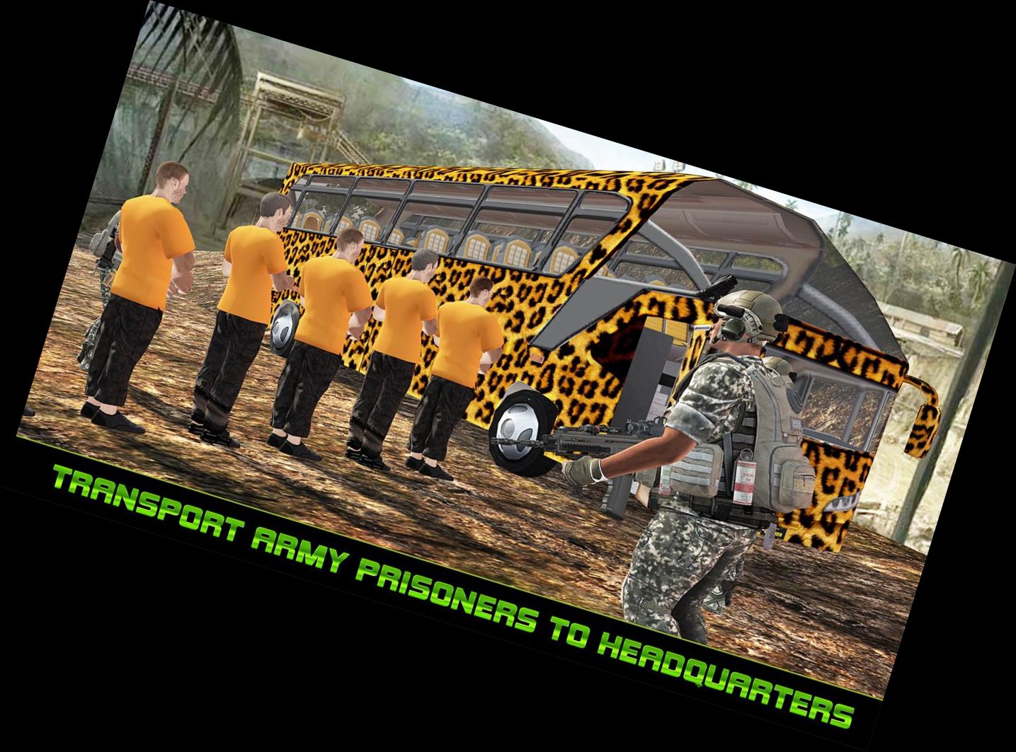 Geländewagen US-Armee-Bus