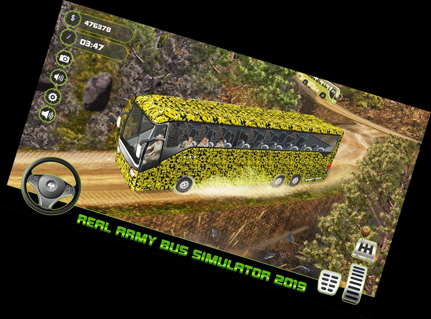 Off-Road Military Bus Cargo Transport Simulator