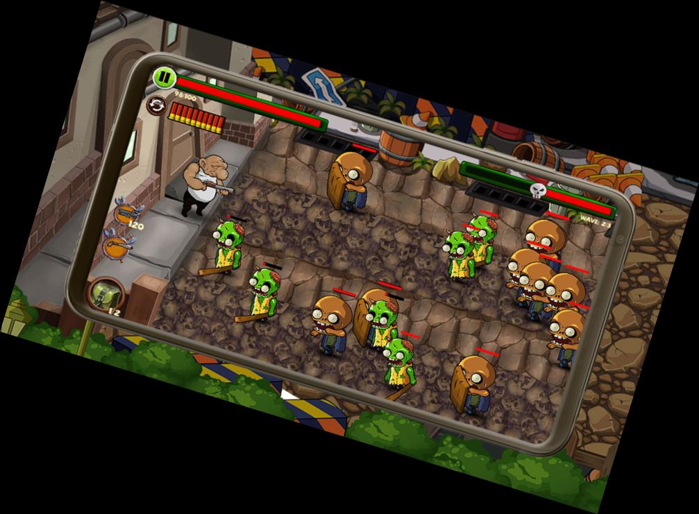 Held der Zombie-Stra