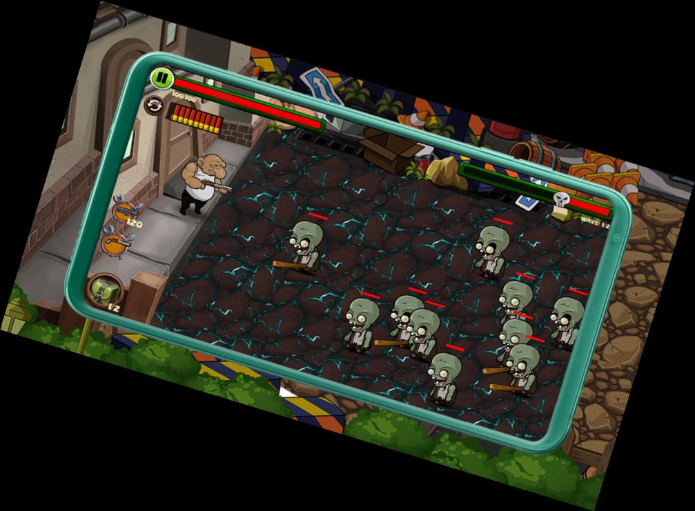 Held der Zombie-Stra