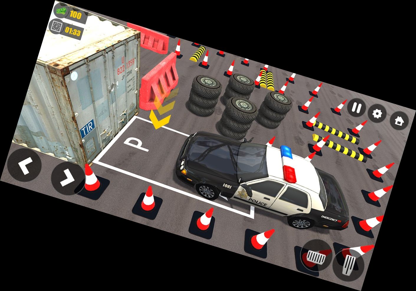 Игра на парковку машин Вождение автомобиля