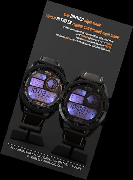 ILLUMINATOR Digital Watch face