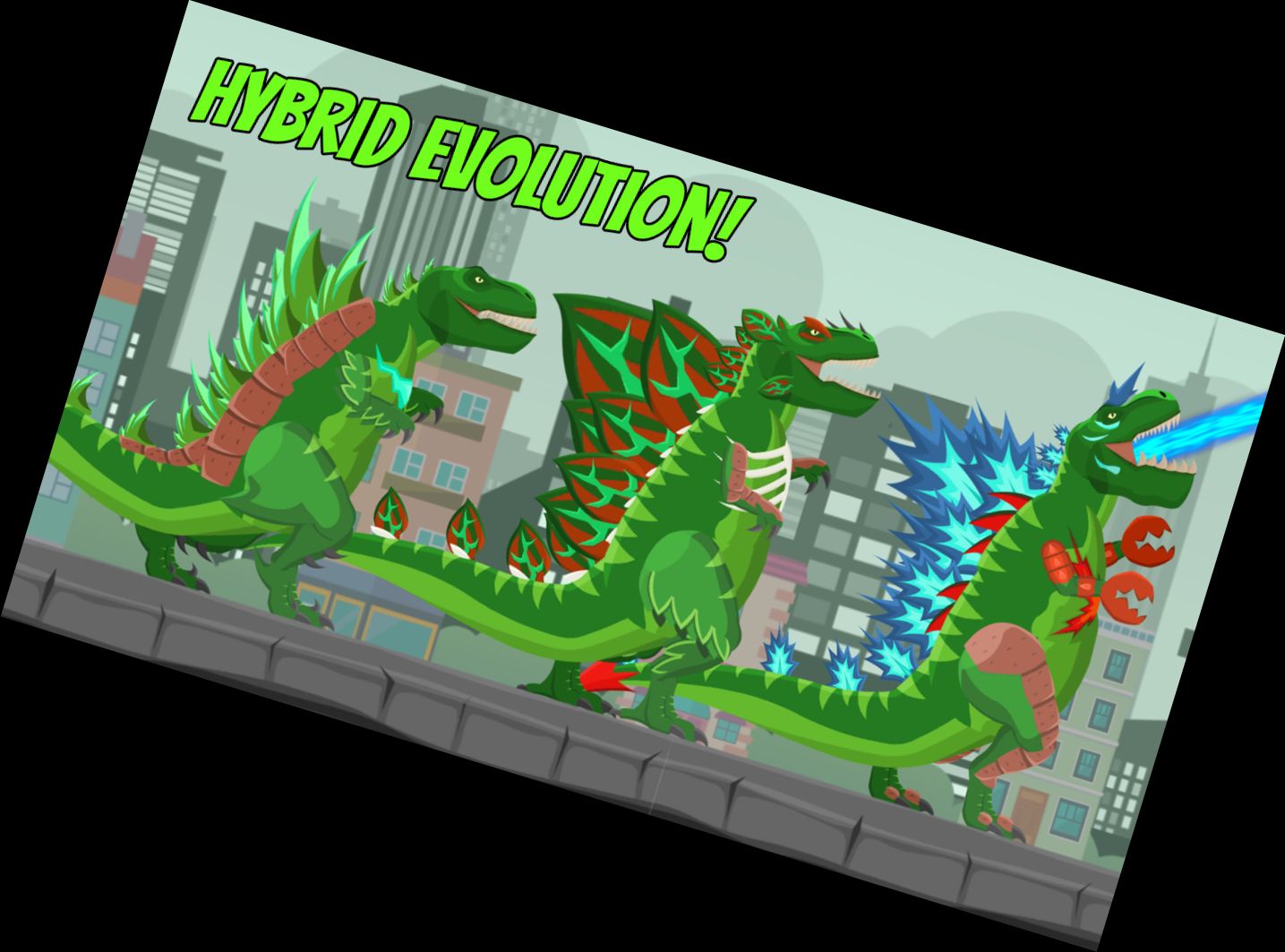 Hybrid-Titan Rex: Stadt-Zerstörung