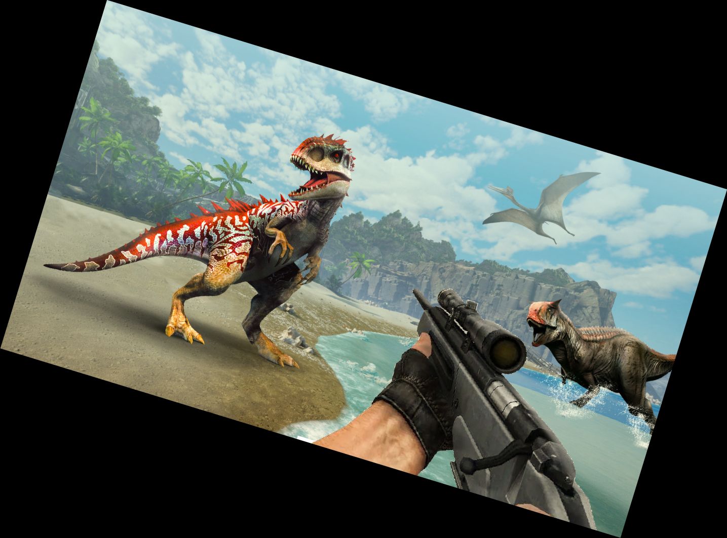 Dino Hunter Sniper Shooting Game