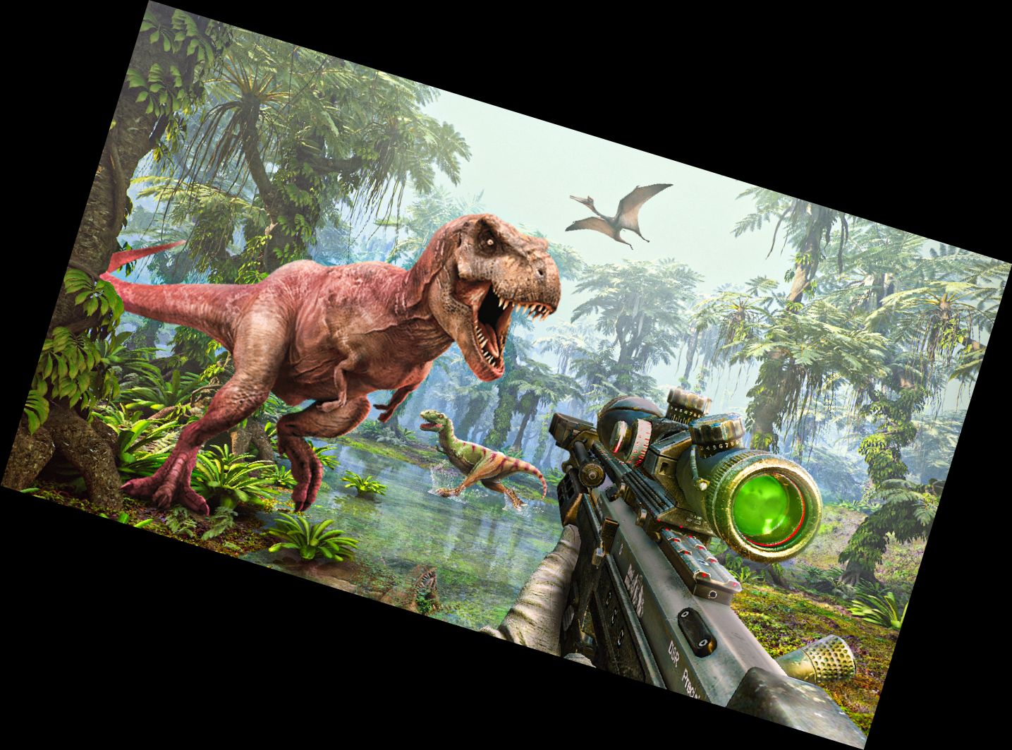 Dino Hunter Sniper Shooting Game