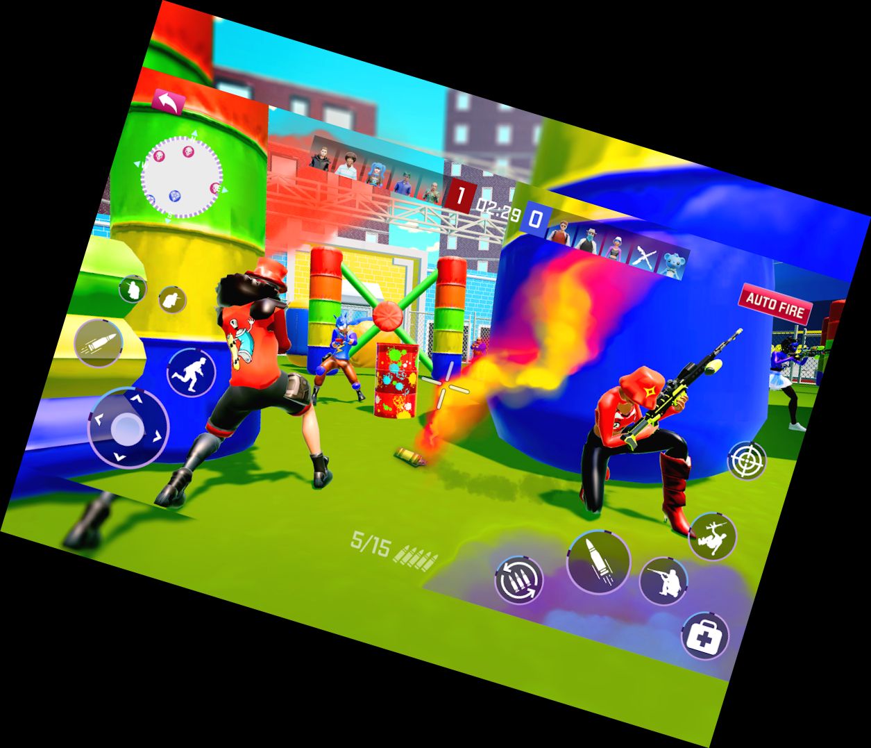 Malerei Kriege 3D: Online