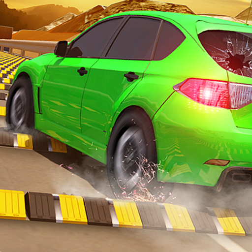 Turbo Crash Speed Ramp Racing Games