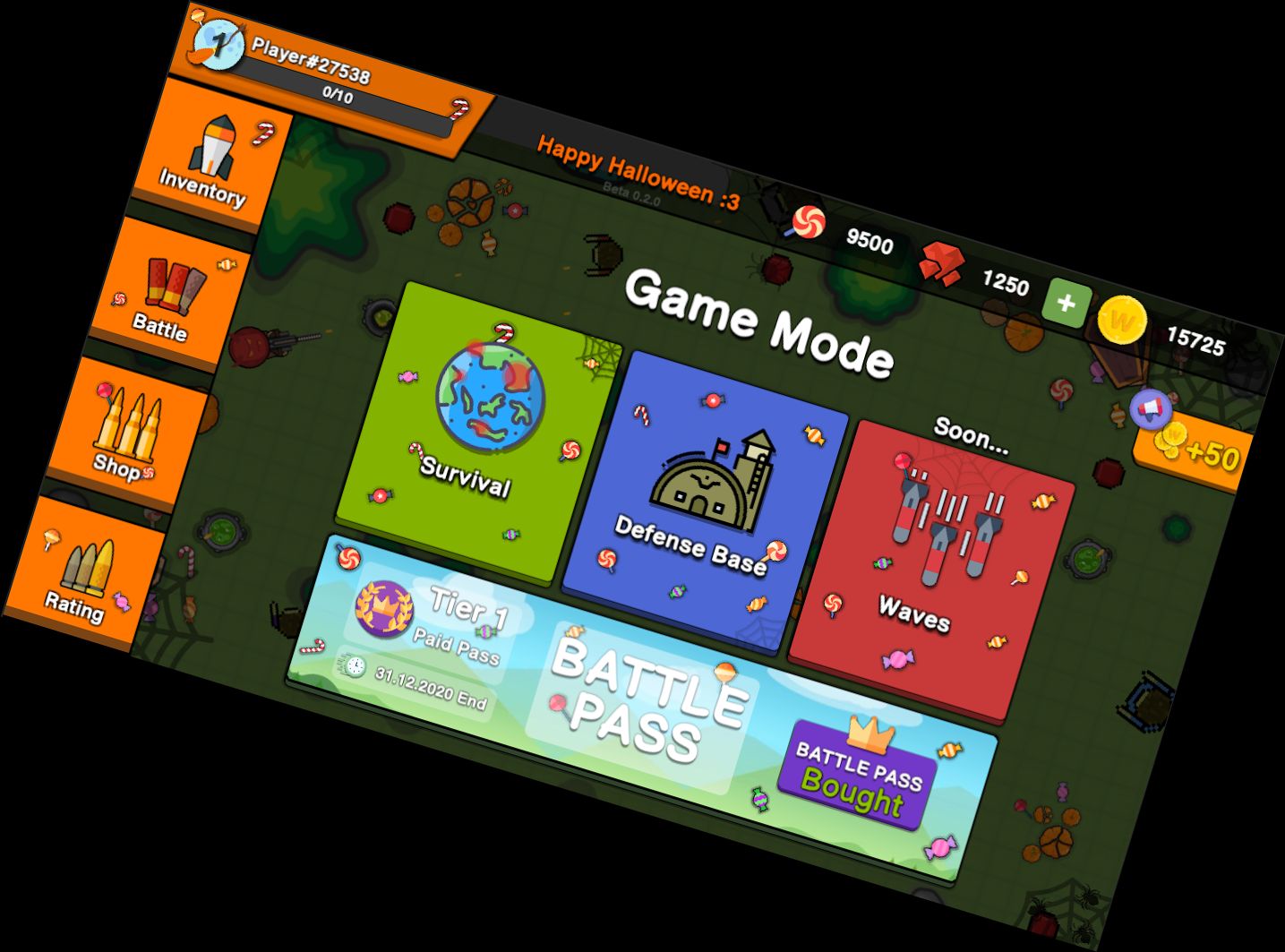 Zombie Schlacht Royale : 2D Turm