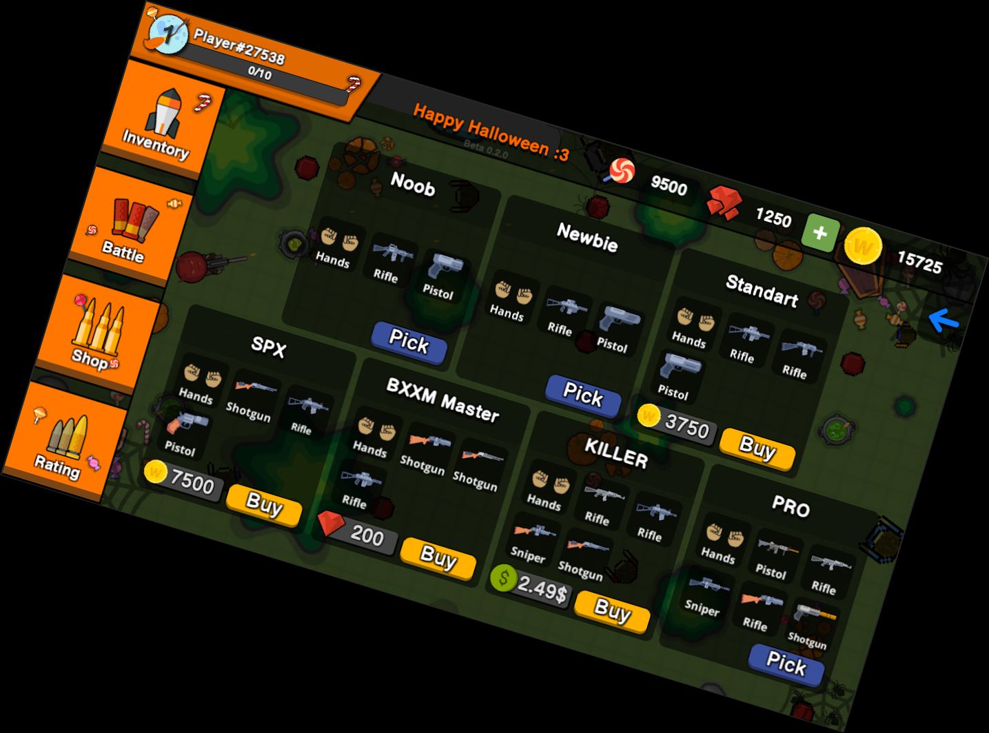 Zombie Schlacht Royale : 2D Turm