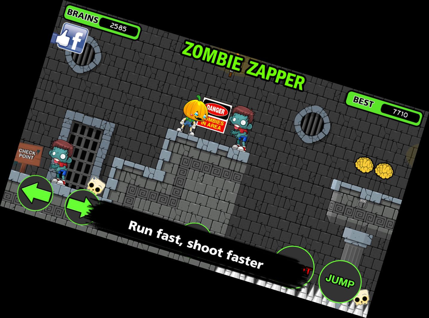 Zombie-Zapper Der Hirn-Auslass