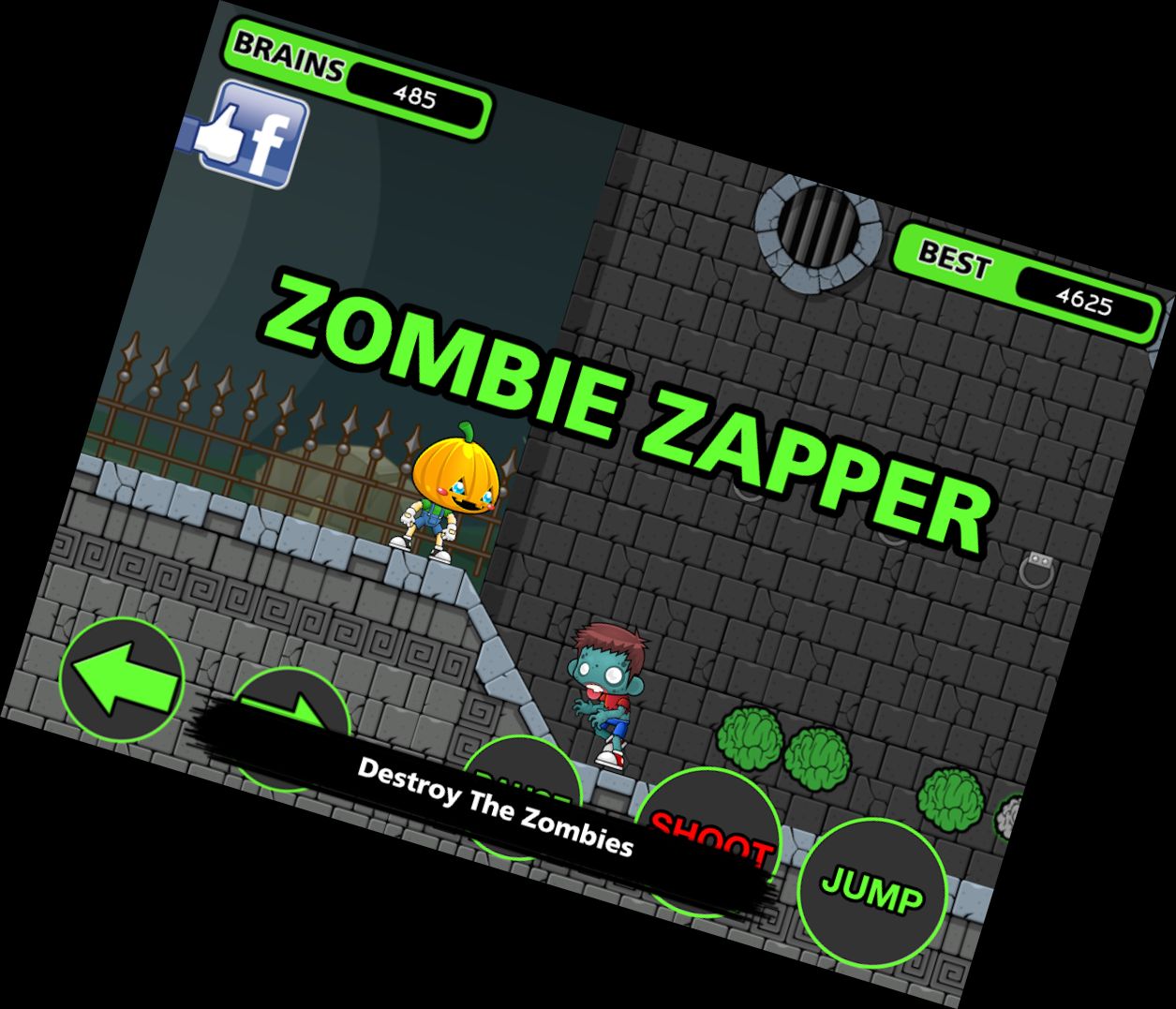 Zombie-Zapper Der Hirn-Auslass