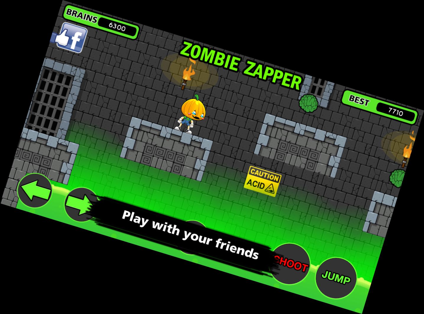 Zombie-Zapper Der Hirn-Auslass