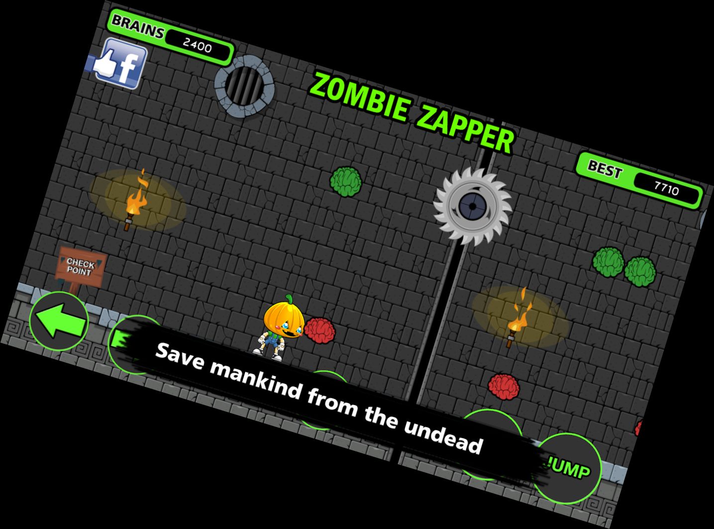 Zombie-Zapper Der Hirn-Auslass