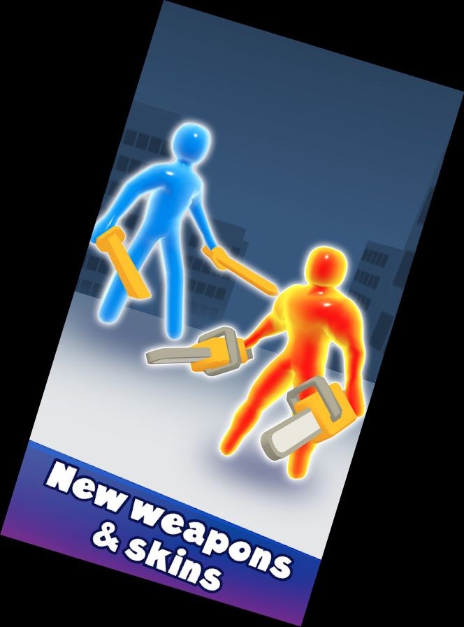 Gelächter-Kämpfer: Stickman