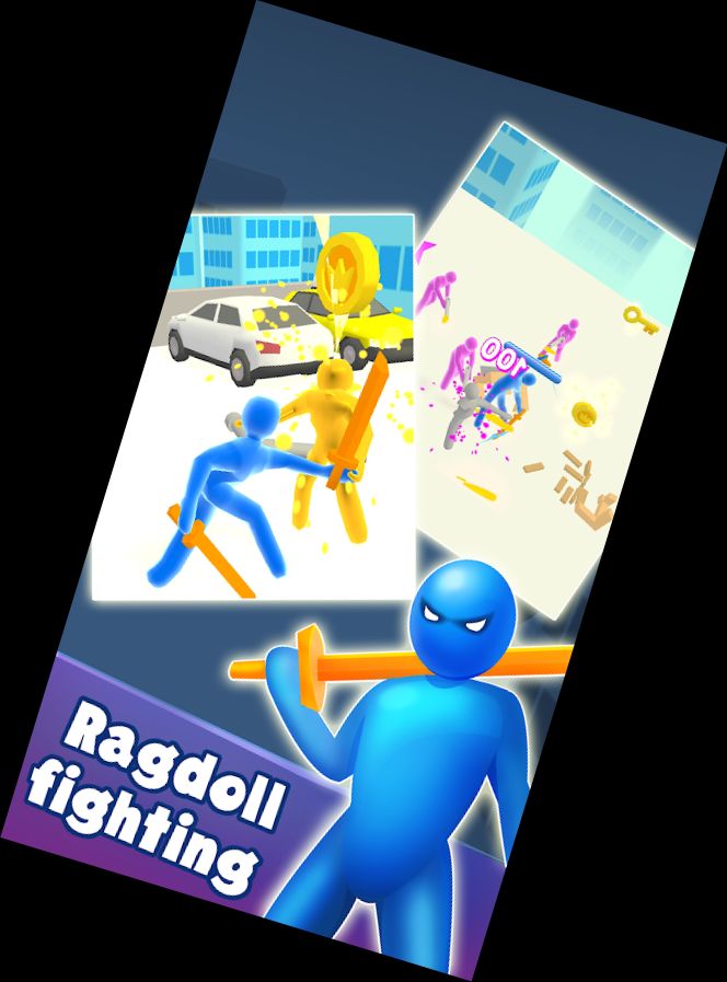 Gelatinous Warrior: Stickman Brawl