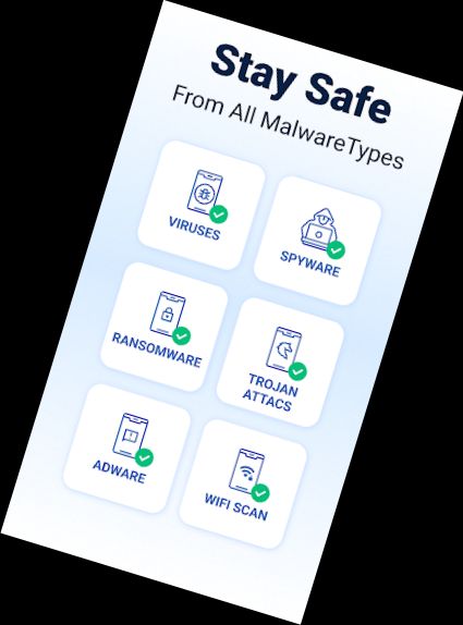 Schild: Antivirus-Startbildschirm