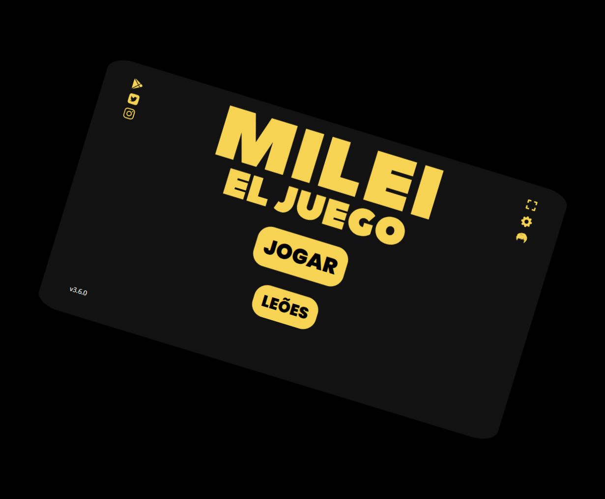 Juego de Milei se