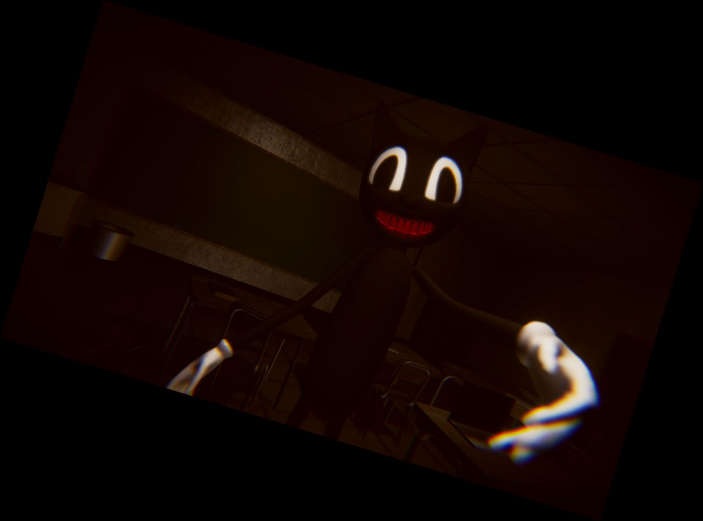 Жахлива гра Кішка з муль