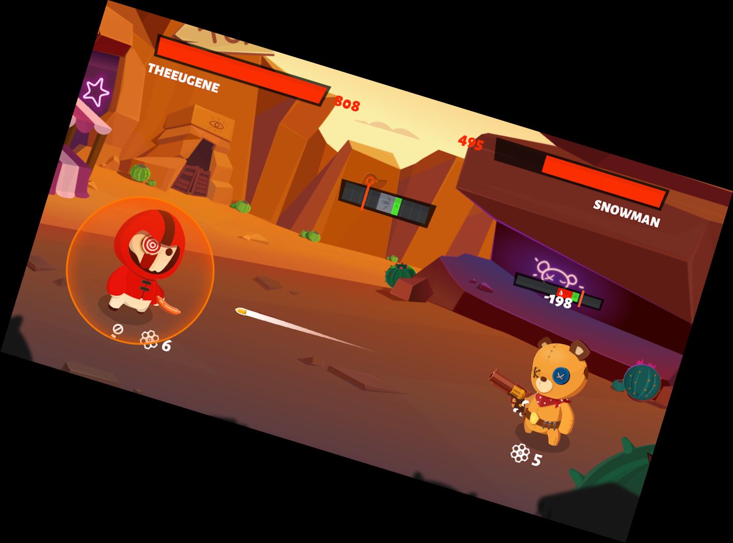 DuellSchüsse: Kampf der Gew