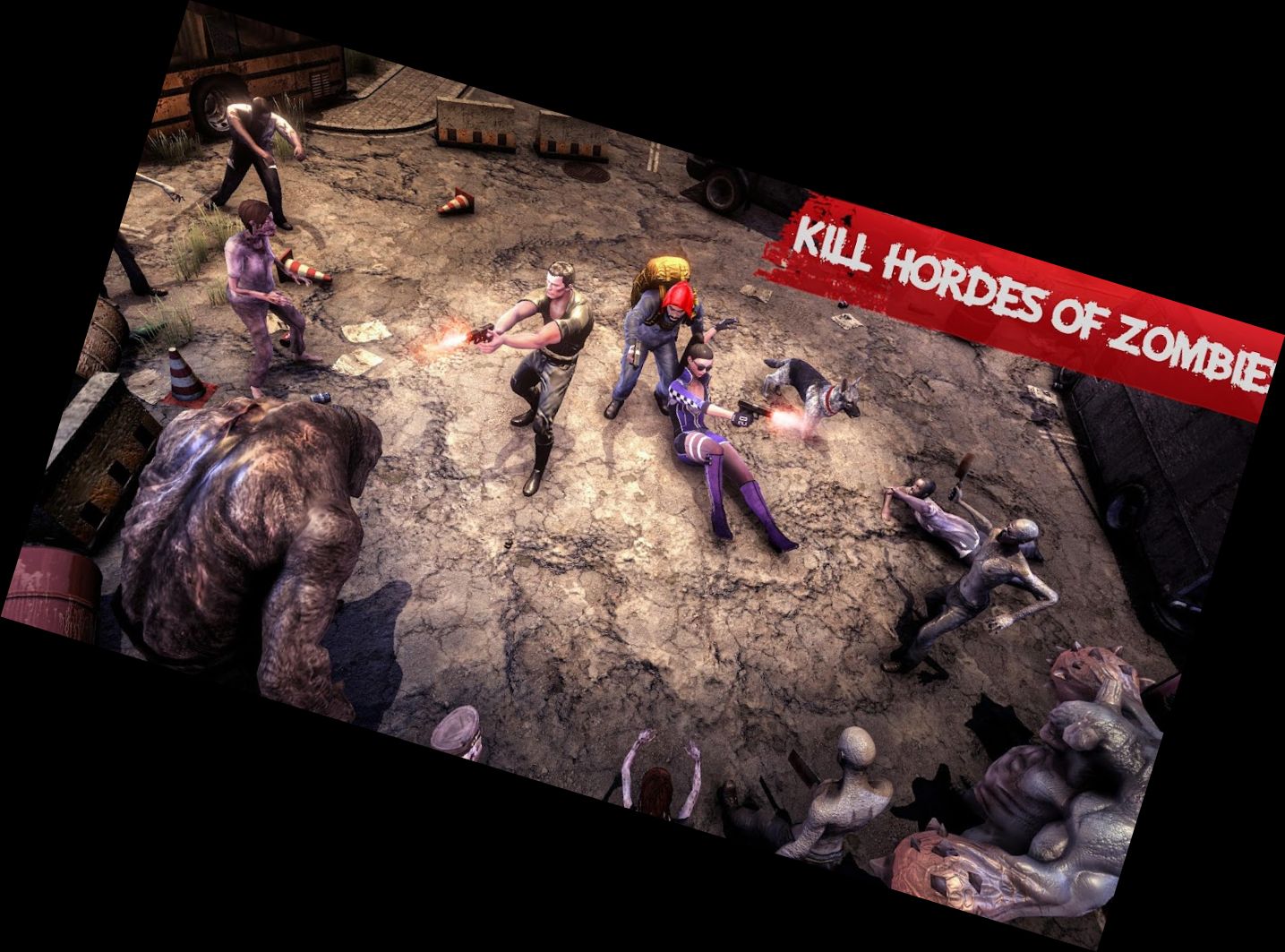 Echter Zombieschütze