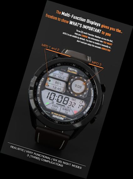 ILLUMINATOR Digital Watch face