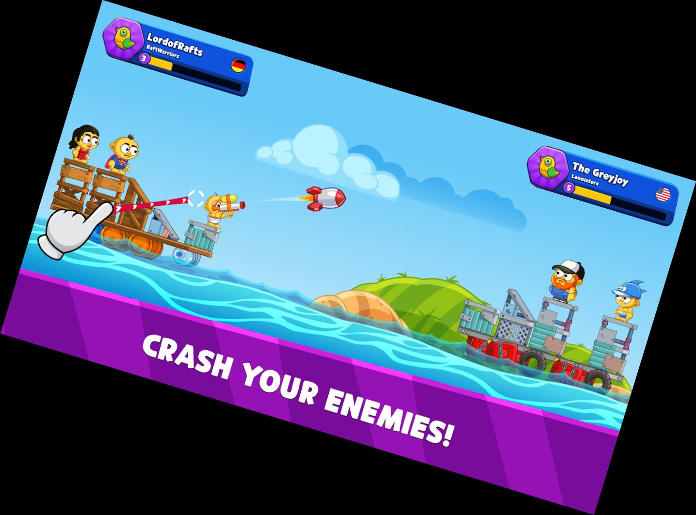 Rettungsfloß Kriege: R