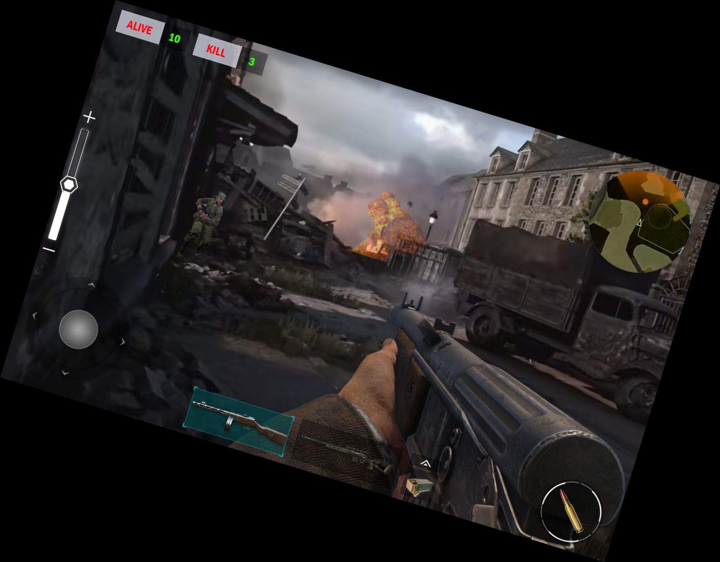 Winterhelden WW2 Waffenschießen