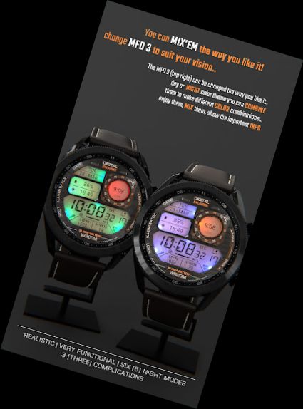 ILLUMINATOR Digital Watch face